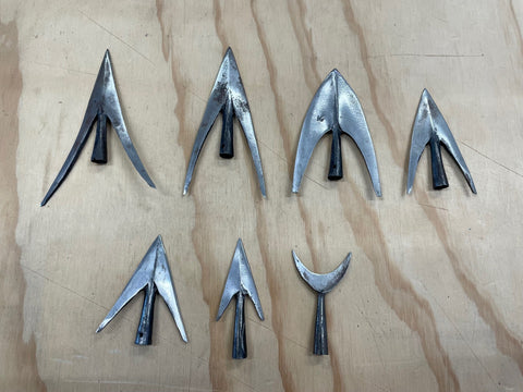 Hector Cole  Medieval replica broadheads