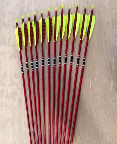 55-60# Eagle Arrows – Spruce, red .