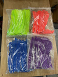 LW full length feathers, solid colors