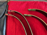 Bear wood handle A riser with two sets of limbs RH 45# and original case