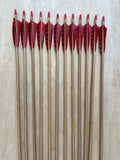 60-65# Falcon Arrows – Fir, red barred and red