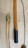 Pacific Yew selfbow, horn tip, rawhide takedown 35#@28"