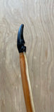 Pacific Yew selfbow, horn tip, rawhide takedown 35#@28"