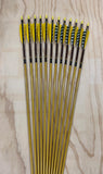 70-75# Eagle Arrows Cedar W/ yellow shaft, brown crown dip.