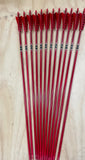 55-60# Eagle Arrows – Lodge pole pine/ Chundoo, red .