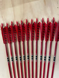 55-60# Eagle Arrows – Lodge pole pine/ Chundoo, red .